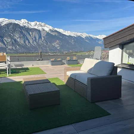 Apartment Penthouse Axams Spectacular Views And Large Terrace