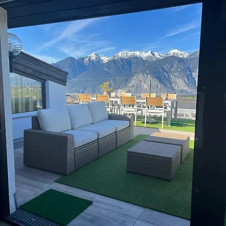 Penthouse Axams Spectacular Views And Large Terrace Apartamento Innsbruck